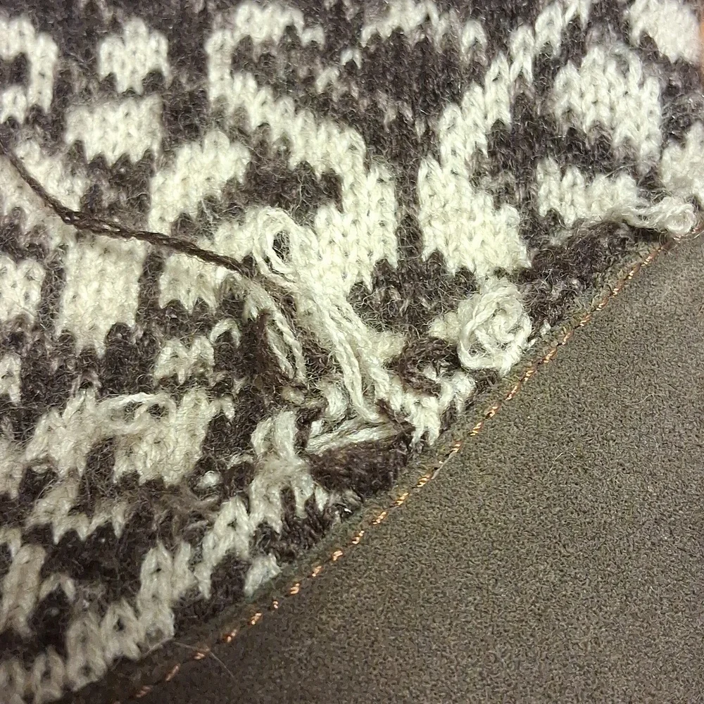 Corral Winter Cozy Knit Patterned Boots Size 7